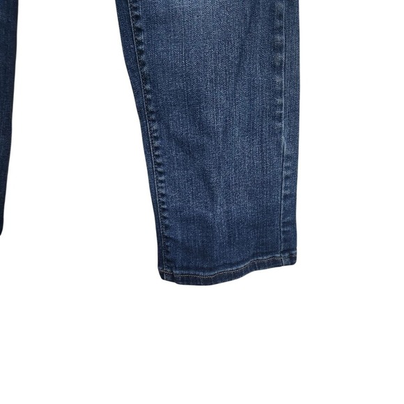 Ann Taylor LOFT Modern Crop Jeans Womens Size 2 Medium Wash Blue Denim Pants G22 - Picture 3 of 7